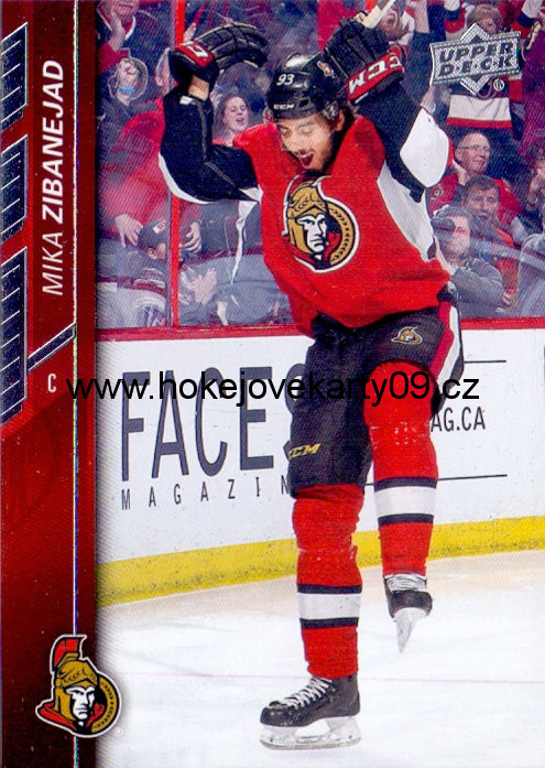 2015-16 Upper Deck - Mika ZIBANEJAD č. 137