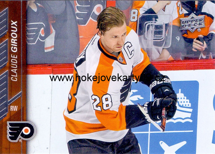 2015-16 Upper Deck - Claude GIROUX č. 139