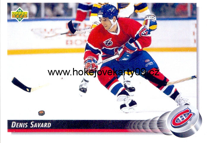 1992-93 Upper Deck - Denis SAVARD č. 162
