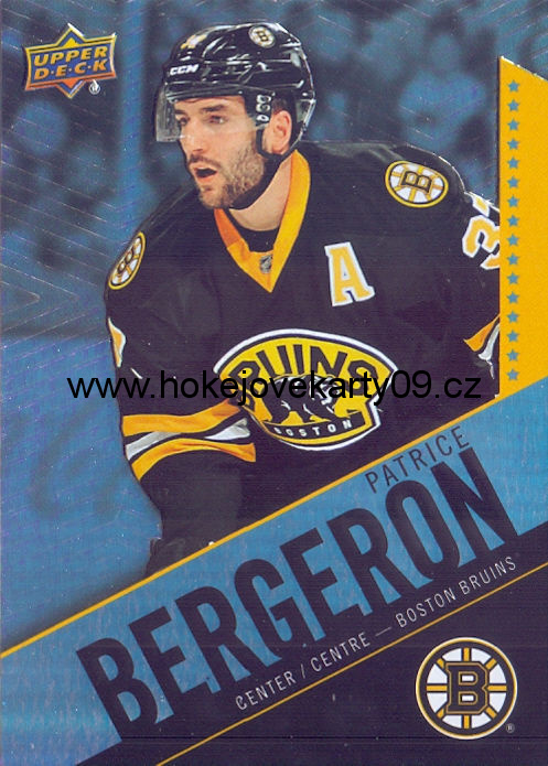 2015-16 Tim Hortons - Patrice BERGERON č. 37