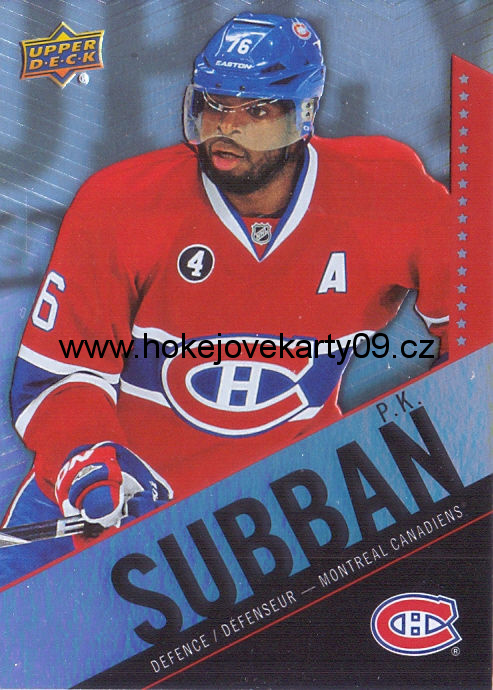 2015-16 Tim Hortons - P.K. SUBBAN č. 76