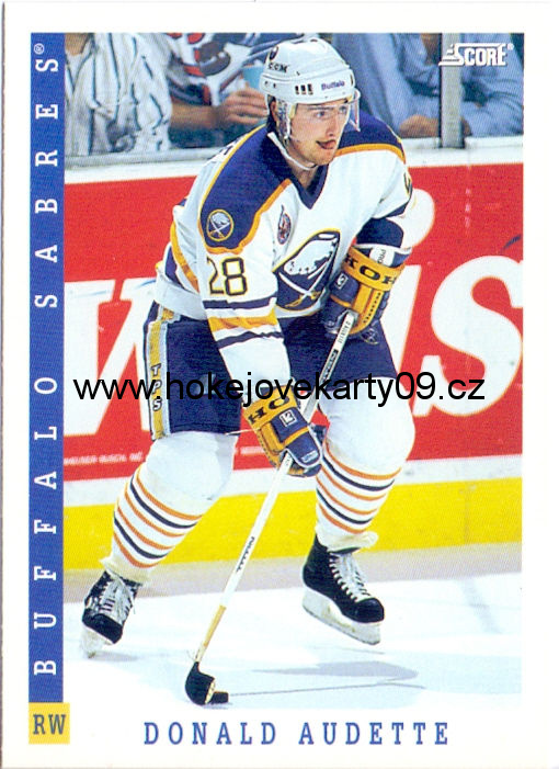 1993-94 Score - Donald AUDETTE č. 77