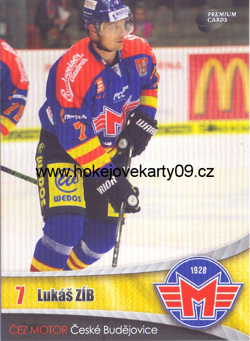 2016-17 Premium Cards - Lukáš ZÍB č. 10