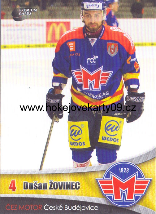 2016-17 Premium Cards - Dušan ŽOVINEC č. 11
