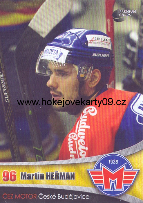 2016-17 Premium Cards - Martin HEŘMAN č. 16