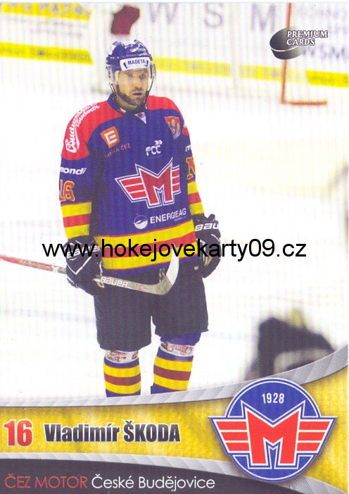 2016-17 Premium Cards - Vladimír ŠKODA č. 24