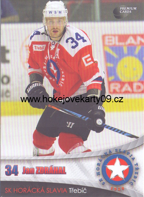 2016-17 Premium Cards - Jan ZDRÁHAL č. 10