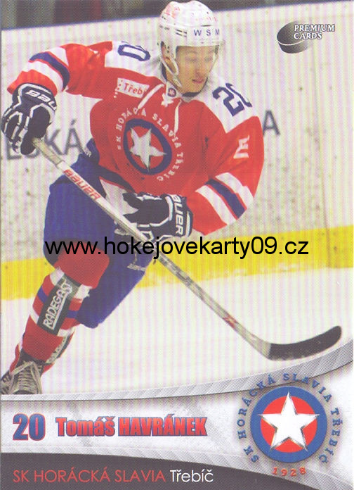 2016-17 Premium Cards - Tomáš HAVRÁNEK č. 14