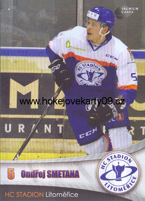 2016-17 Premium Cards - Ondřej SMETANA č. 9