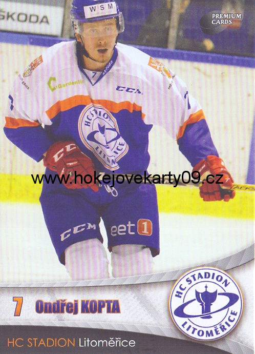 2016-17 Premium Cards - Ondřej KOPTA č. 12