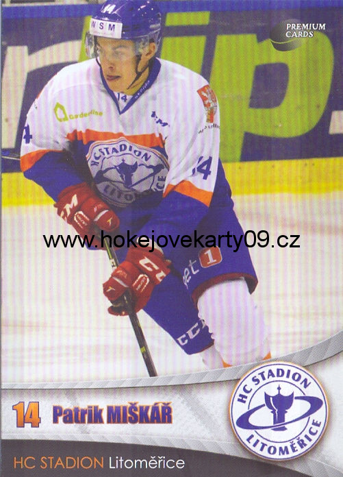 2016-17 Premium Cards - Patrik MIŠKÁŘ č. 13