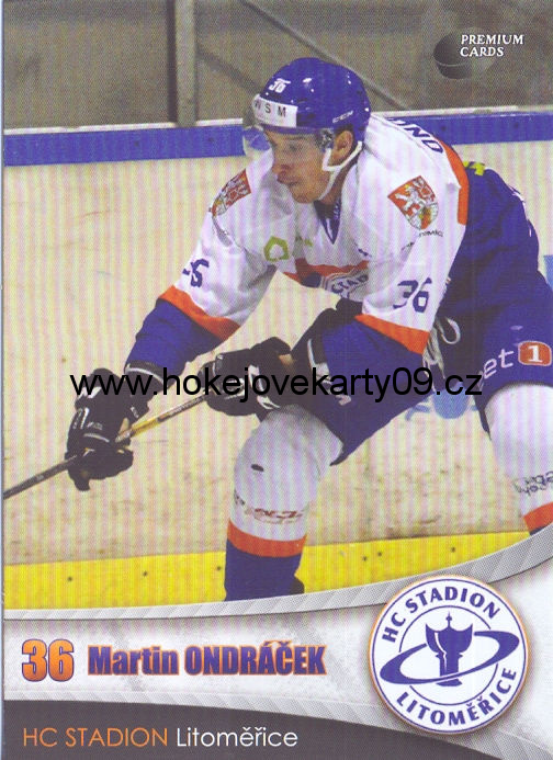 2016-17 Premium Cards - Martin ONDRÁČEK č. 15