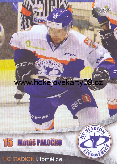 2016-17 Premium Cards - Matúš PALOČKO č. 16