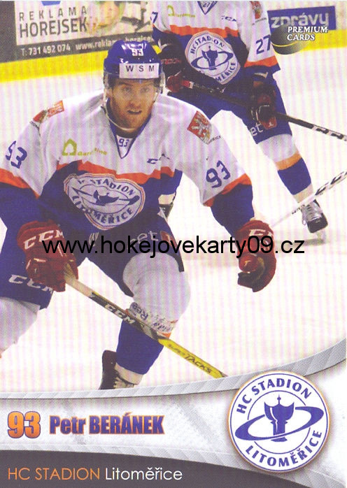 2016-17 Premium Cards - Petr BERÁNEK č. 24