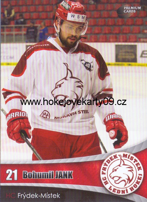 2016-17 Premium Cards - Bohumil JANK č. 9