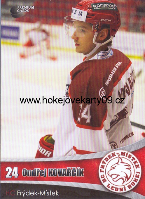 2016-17 Premium Cards - Ondřej KOVAŘČÍK č. 17