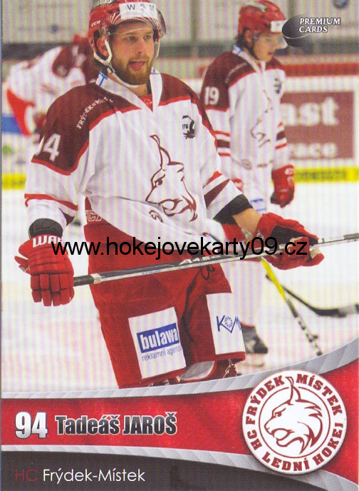 2016-17 Premium Cards - Tadeáš JAROŠ č. 19