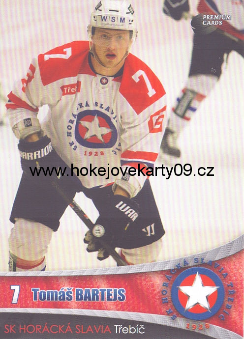 2016-17 Premium Cards - Tomáš BARTEJS č. 4