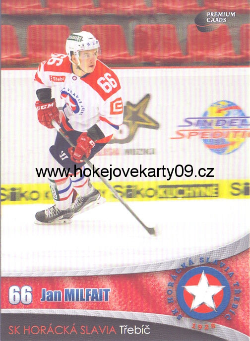 2016-17 Premium Cards - Jan MILFAIT č. 19
