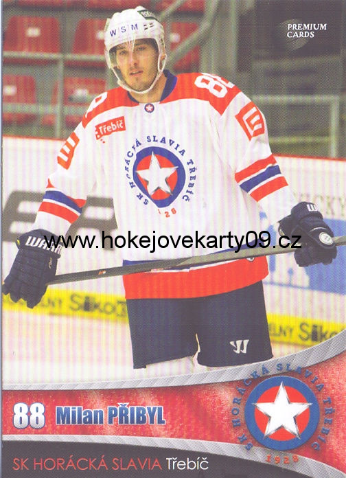 2016-17 Premium Cards - Milan PŘIBYL č. 22