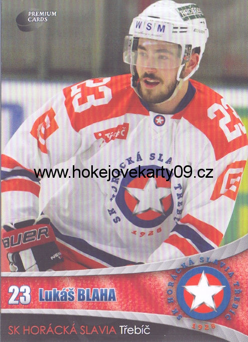 2016-17 Premium Cards - Lukáš BLAHA č. 25