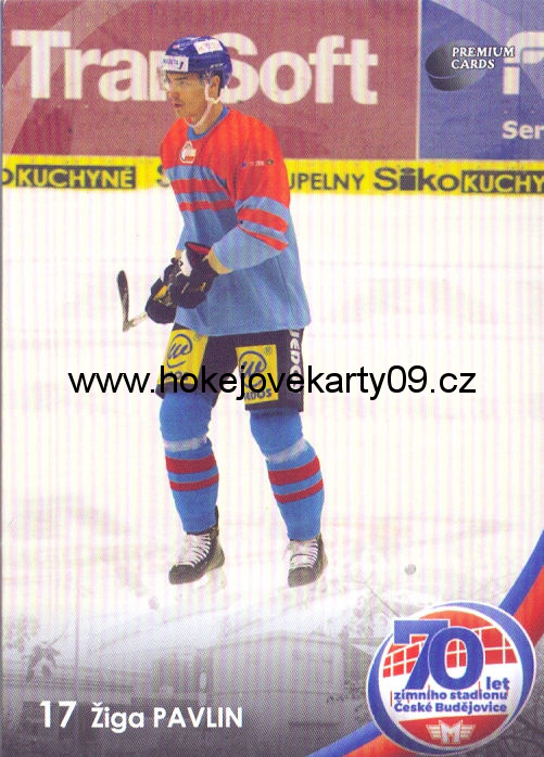 2016-17 Premium Cards - Žiga PAVLIN č. 5