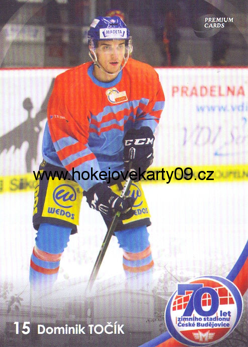 2016-17 Premium Cards - Dominik TOČÍK č. 20