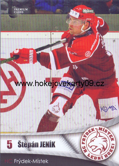 2016-17 Premium Cards - Štěpán JENÍK č. 5