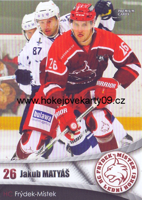 2016-17 Premium Cards - Jakub MATYÁŠ č. 8