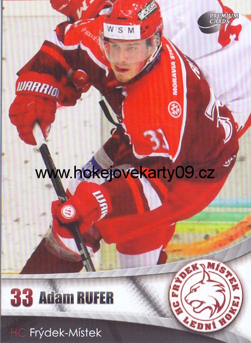 2016-17 Premium Cards - Adam RUFER č. 9