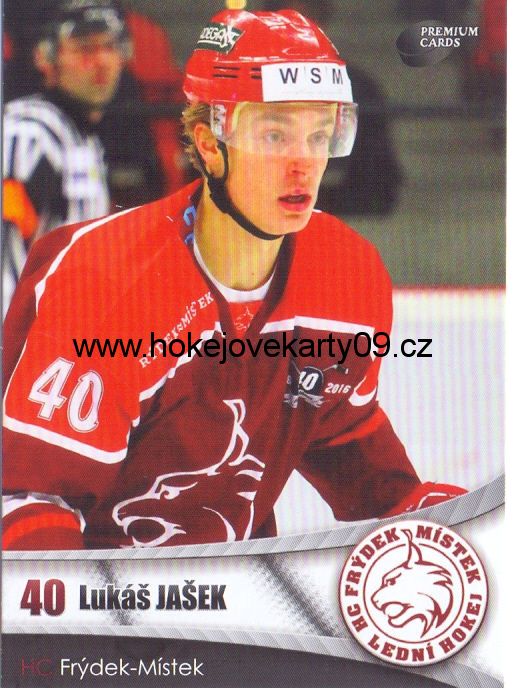 2016-17 Premium Cards - Lukáš JAŠEK č. 10