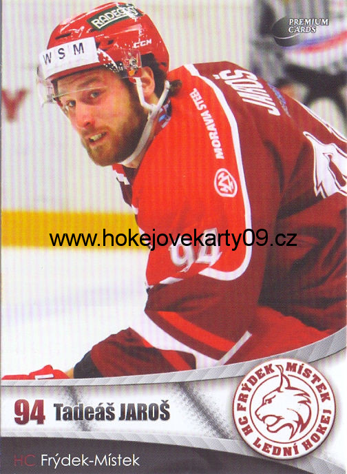 2016-17 Premium Cards - Tadeáš JAROŠ č. 19