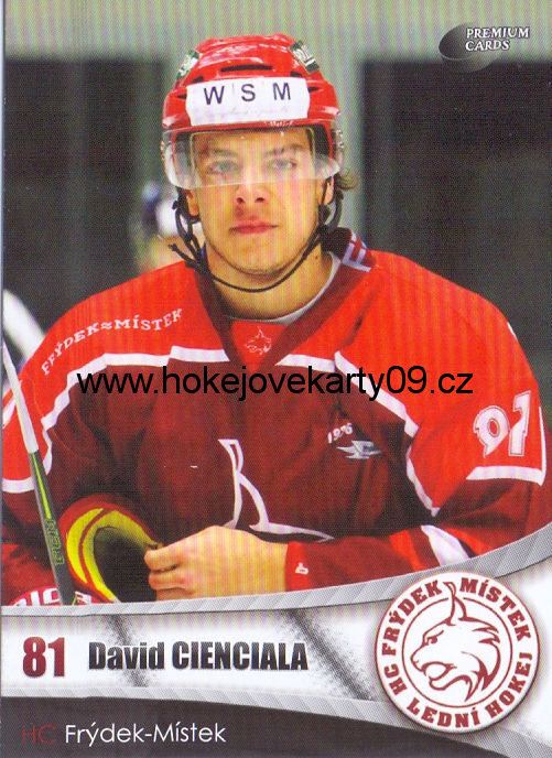 2016-17 Premium Cards - David CIENCIALA č. 25