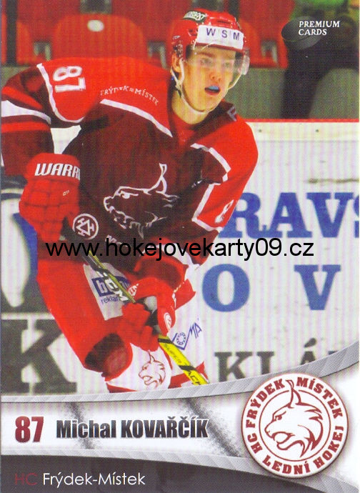 2016-17 Premium Cards - Michal KOVAŘČÍK č. 27