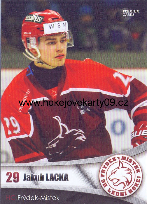 2016-17 Premium Cards - Jakub LACKA č. 30