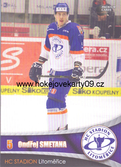 2016-17 Premium Cards - Ondřej SMETANA č. 9