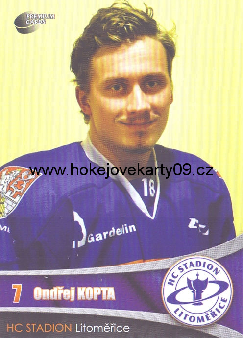 2016-17 Premium Cards - Ondřej KOPTA č. 12