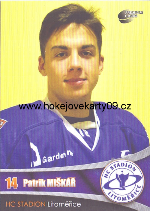 2016-17 Premium Cards - Patrik MIŠKÁŘ č. 13