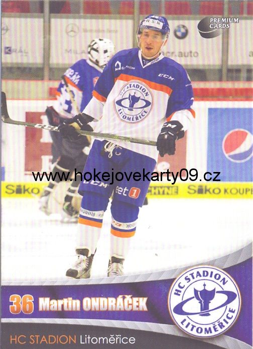 2016-17 Premium Cards - Martin ONDRÁČEK č. 15