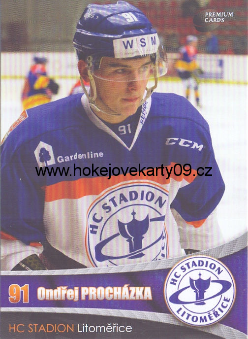 2016-17 Premium Cards - Ondřej PROCHÁZKA č. 19