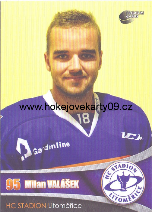 2016-17 Premium Cards - Milan VALÁŠEK č. 22
