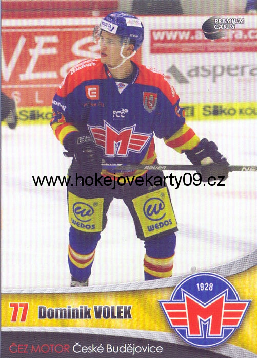 2016-17 Premium Cards - Dominik VOLEK č. 29