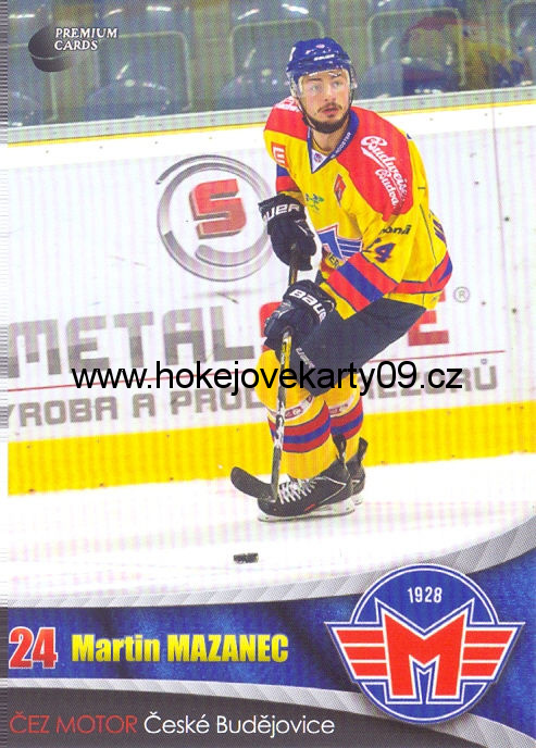 2016-17 Premium Cards - Martin MAZANEC č. 4
