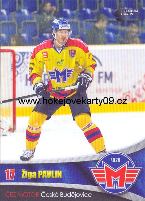 2016-17 Premium Cards - Žiga PAVLIN č. 6