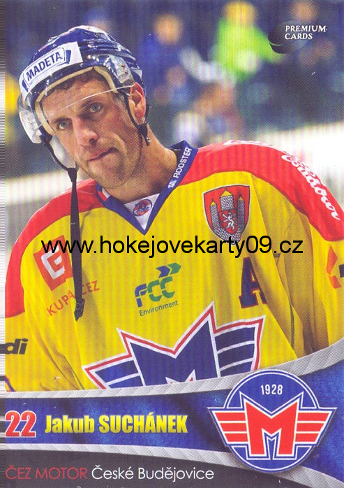 2016-17 Premium Cards - Jakub SUCHÁNEK č. 8