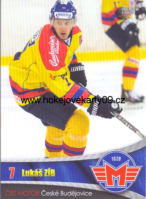 2016-17 Premium Cards - Lukáš ZÍB č. 10