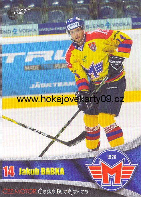 2016-17 Premium Cards - Jakub BABKA č. 12