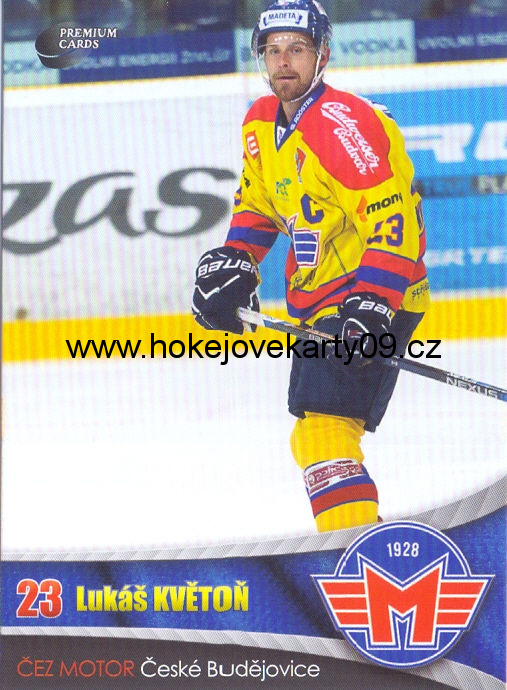 2016-17 Premium Cards - Lukáš KVĚTOŇ č. 19