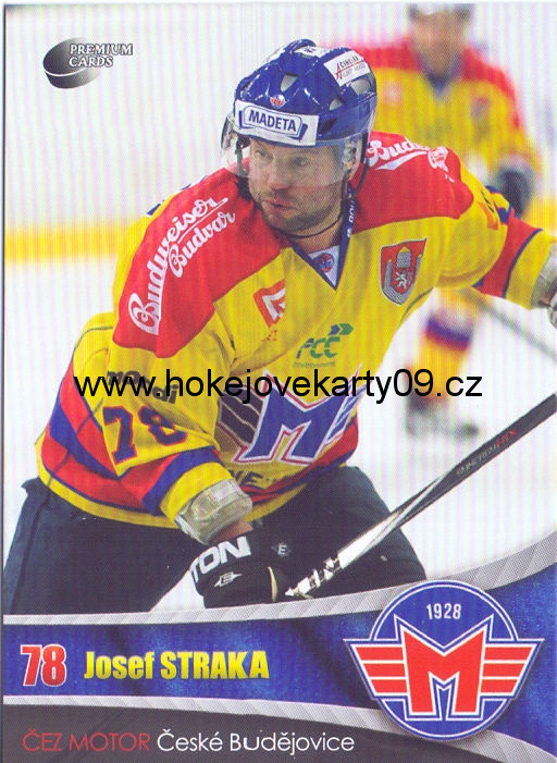 2016-17 Premium Cards - Josef STRAKA č. 23