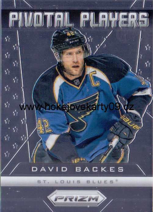2013-14 Prizm - David BACKES č. PP-25